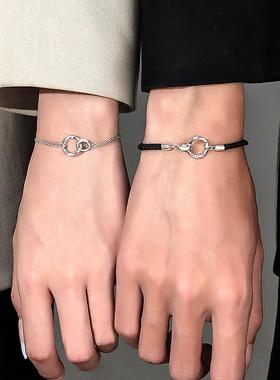 小众编织手绳手链莫比乌斯环情侣