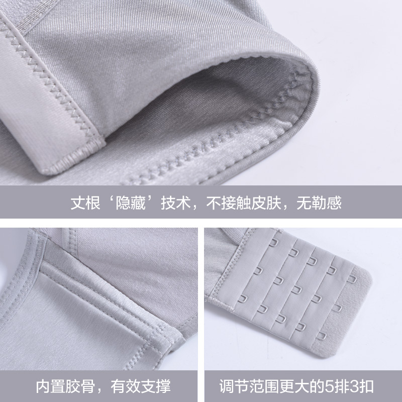 南极人贝莱康专卖店南极人孕妇内衣胸罩怀孕期女专用喂奶聚拢防下垂夏季薄款哺乳文胸2