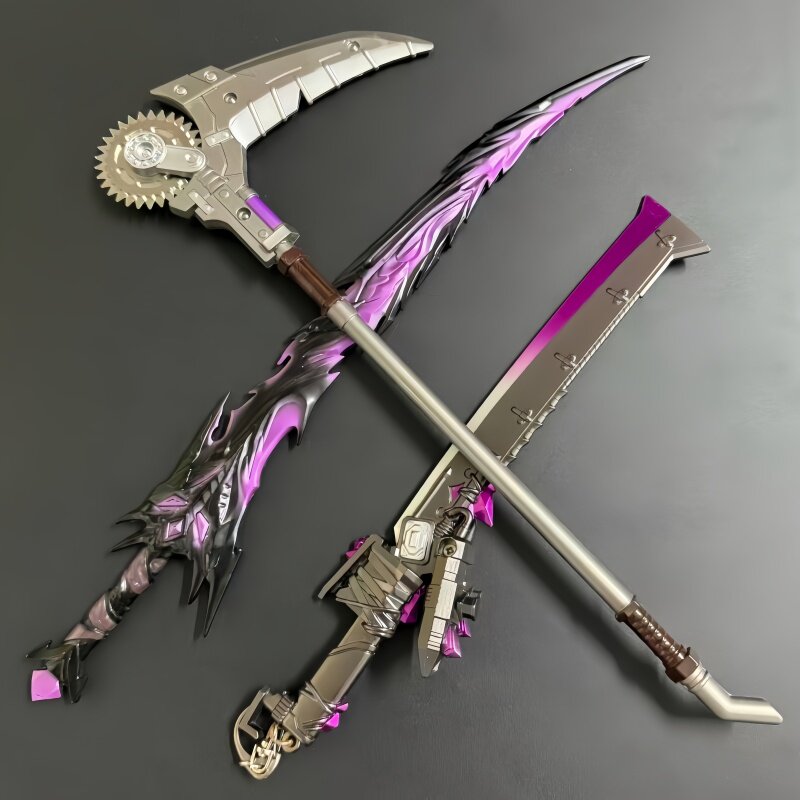 和平精英战镰碎刃模型地铁逃生弗拉迪尾刺火焰刀神龙双节棍玩具 - 图3