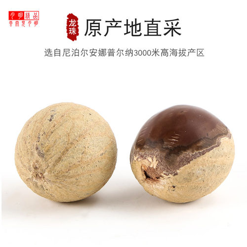 龙珠菩提子吊坠项链锁骨链佛珠手串男文玩佛心果风化菩提根钥匙扣 - 图1