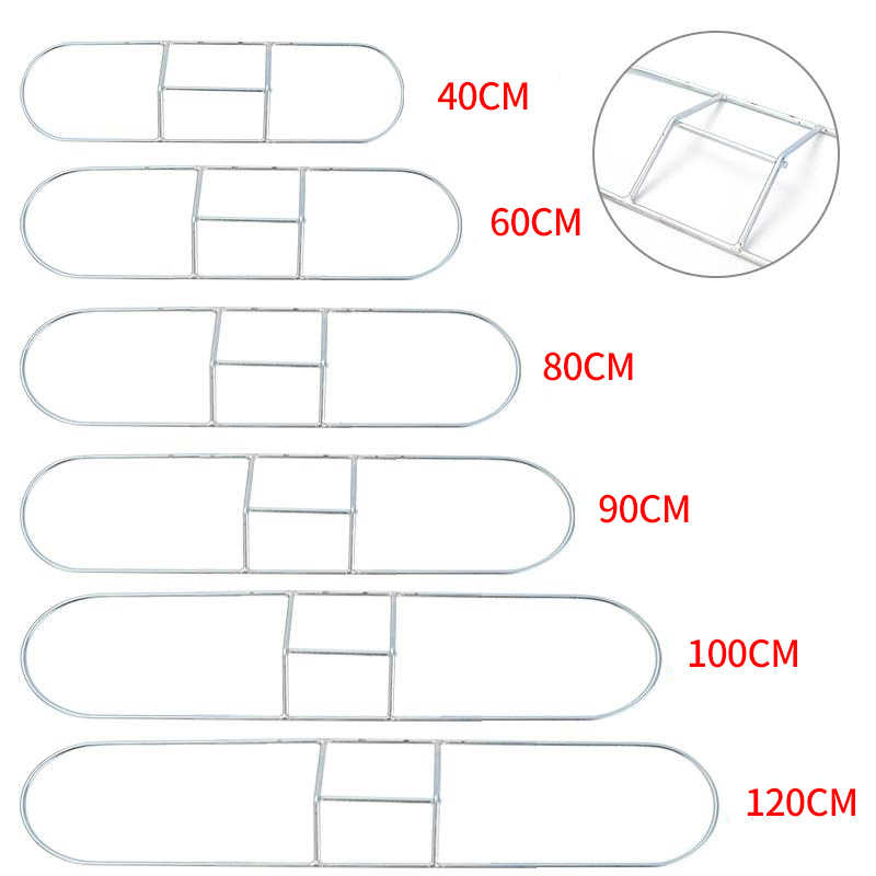 尘推架尘推头排拖铁架子拖布支撑架铁框拖把配件40 60 90 100cm-图1