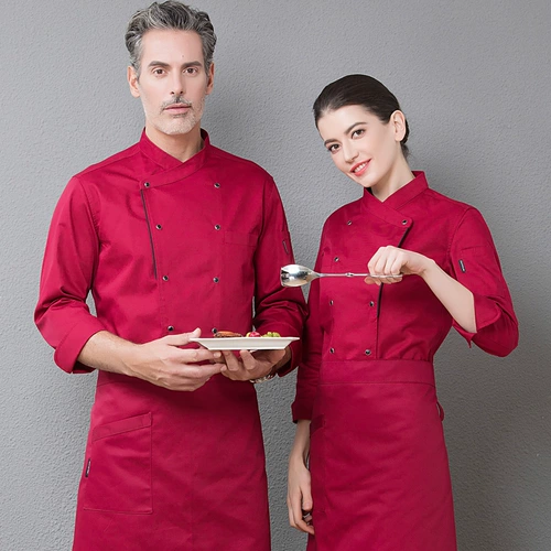 Шеф-повара Работа в одежде мужская осенняя и зимняя одежда