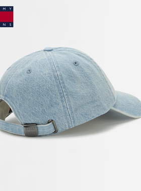 Tommy男女复古做旧牛仔棒球帽