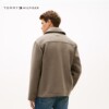 Tommy men's wool-blend lapel coat coat