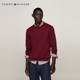 Tommy Men's silk-cotton blend selvedge sweater