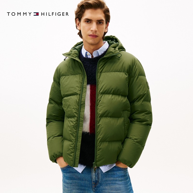 【防泼水】Tommy25秋冬男装户外休闲轻暖连帽羽绒服外套新年礼物,淘宝优惠券,粉丝福利购,淘宝优惠卷