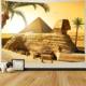 Retro Egyptian background cloth abstract room decoration wall