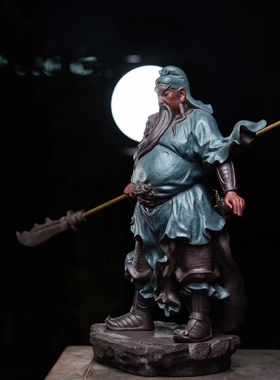 忠义千秋 紫砂雕塑