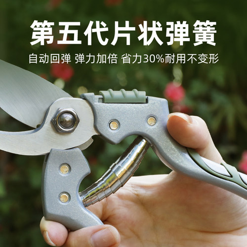 沃施worth园艺剪刀家居修枝剪果枝剪果树剪园林剪树枝修剪剪刀 - 图2