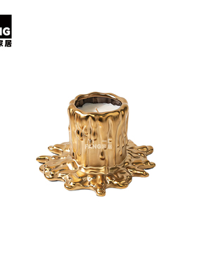 一匚中古老钱风餐桌花瓶摆件