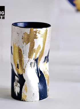 一匚手作不规则异形花瓶摆件