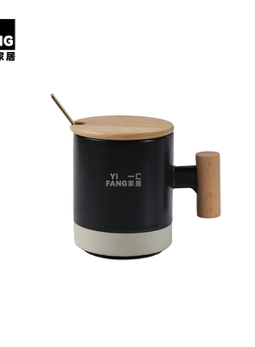 一匚中古风餐边柜咖啡用具摆件