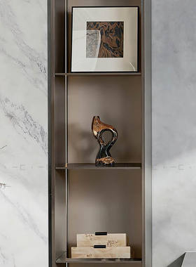 客厅电视柜书一匚综合材质轻奢