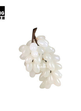 一匚复古珍珠流苏餐盘摆件