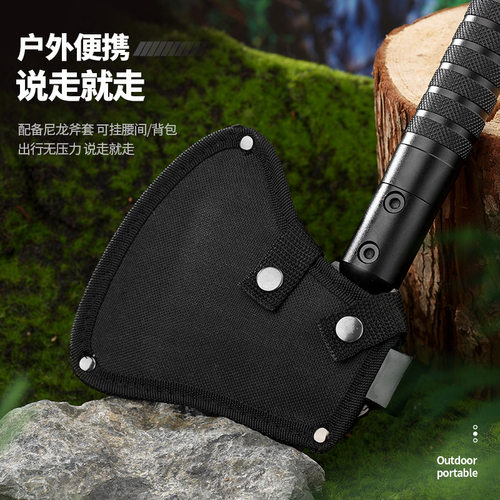 斧子战斧户外用品防身野战大砍野营斧开山斧野外斧头刀具武器手斧 - 图2