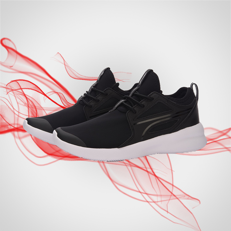 李宁休闲鞋男鞋网面透气减震舒适男子篮球文化休闲运动鞋 ABCM037 - 图1