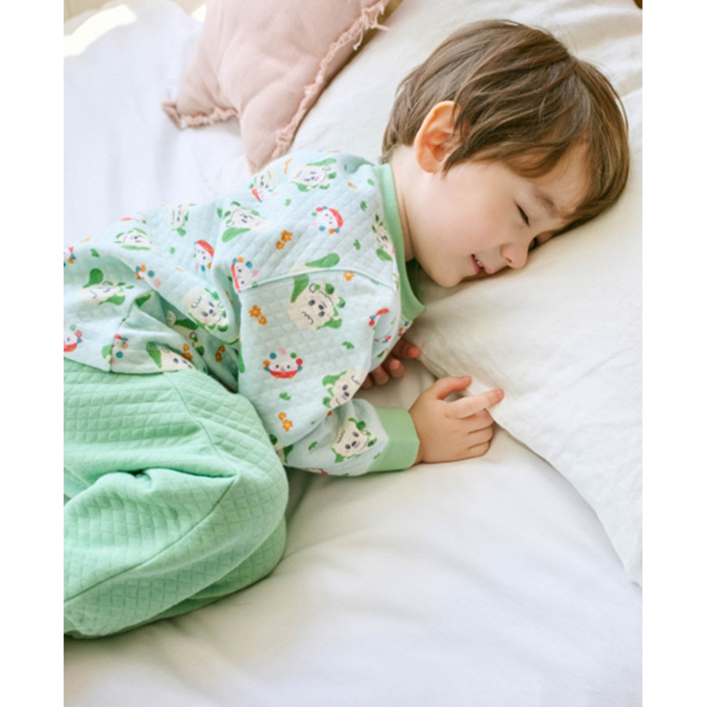 儿童家居服秋季新款男童纯棉保暖套装女童柔软空气棉长袖睡衣睡裤,淘宝优惠券,粉丝福利购,淘宝优惠卷