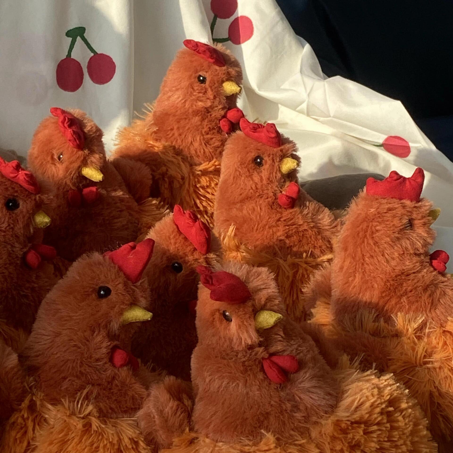 创意塞西尔小鸡毛绒公仔玩偶解压玩具可爱睡觉抱枕儿童女生礼物,淘宝优惠券,粉丝福利购,淘宝优惠卷