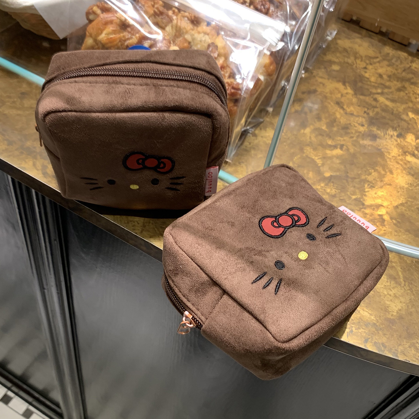 可爱麂皮收纳包化妆包迷你随身便携小包包卫生巾口红杂物零钱包女,淘宝优惠券,粉丝福利购,淘宝优惠卷