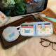 2025 new Korean dopamine coin wallet card bag integrated ins style multi-layer storage bag mini small bag women
