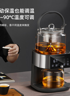 欧美特煮茶器喷淋式蒸汽煮茶壶