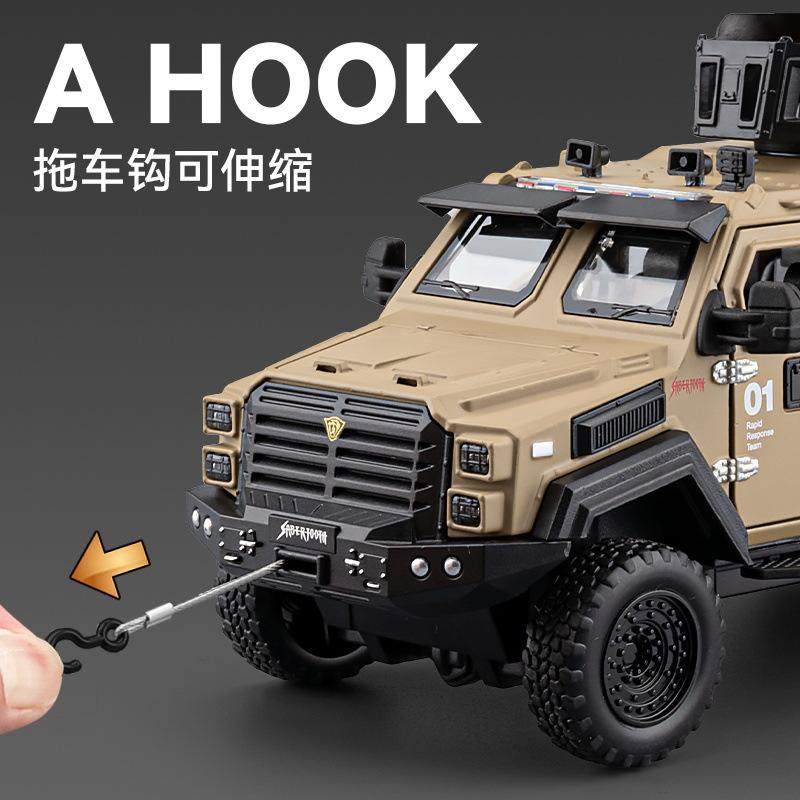 新款1:32剑齿虎街车版合金装甲车模型仿真越野车摆件儿童玩具汽车,淘宝优惠券,粉丝福利购,淘宝优惠卷