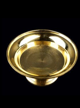 黄铜护法杯套件佛堂桌面摆件