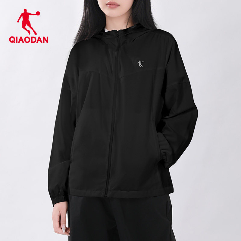 乔丹外套女装2025秋季新款防泼水冲锋衣女士宽松夹克运动风衣,淘宝优惠券,粉丝福利购,淘宝优惠卷