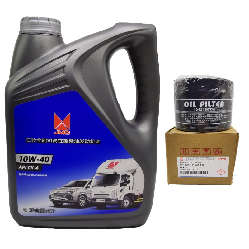 适用江铃国6机油顺达凯运凯锐全顺CK10W-40专用机油发动机保养件 - 图2