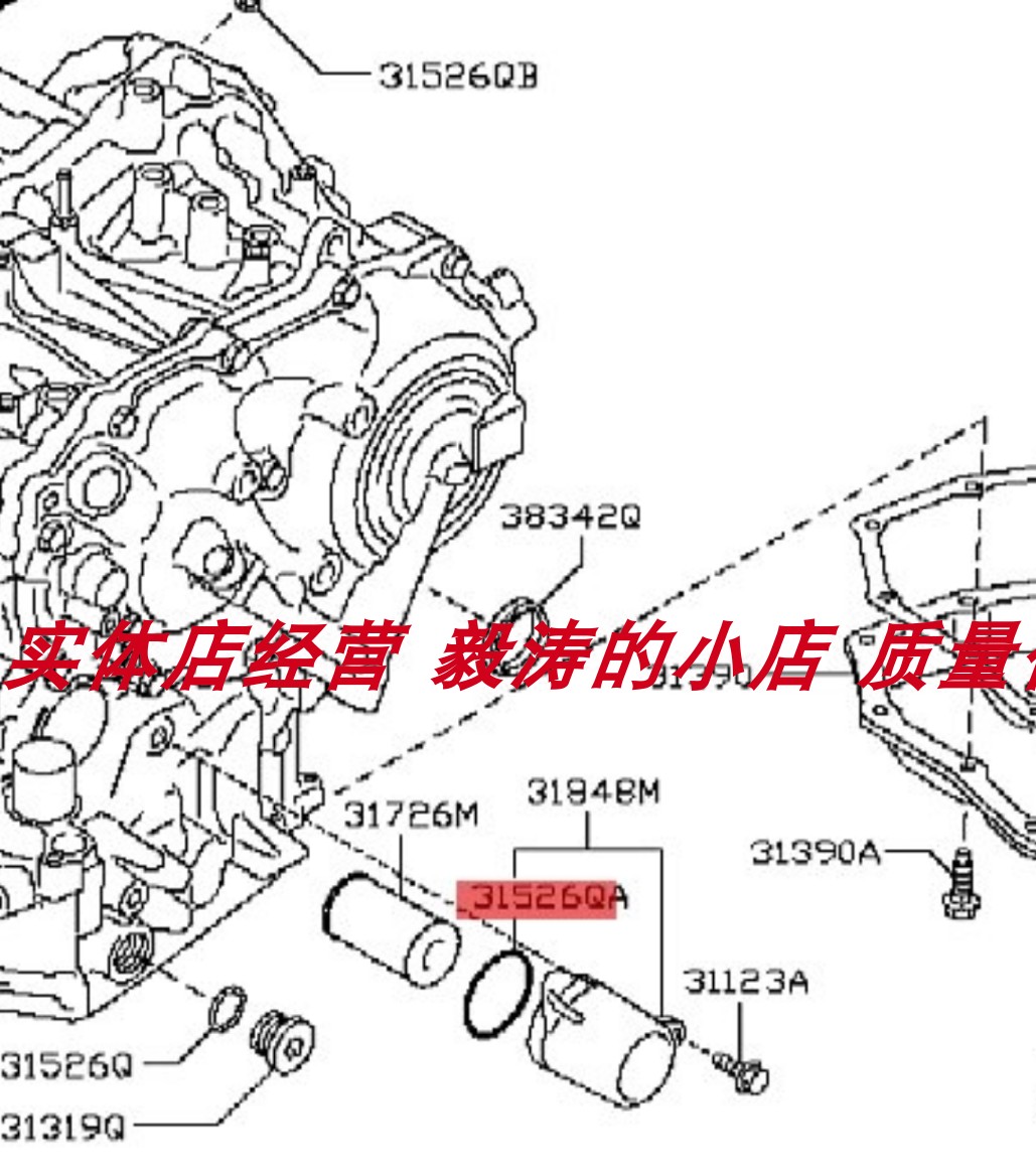 适用劲客启辰T60T7090D60NV200西马变速箱滤网铁滤波箱纸滤芯垫子 - 图1