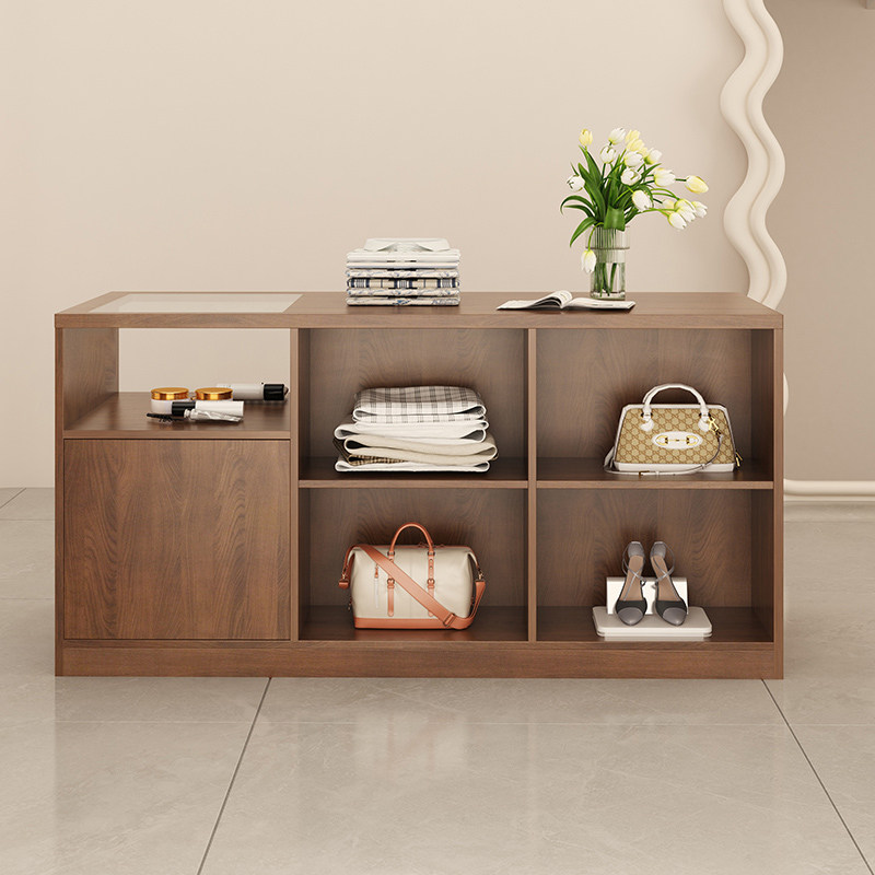 服装店女装店中岛桌流水台店铺陈列摆放桌子储物柜简约收银台柜台,淘宝优惠券,粉丝福利购,淘宝优惠卷