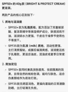 超好用! 日本本土版Attenir艾天然防晒霜隔离霜提亮肤色spf50/35