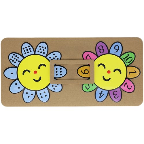 幼儿园数学区域区角玩具益智自制配对花朵小班玩教具材料中班大班 - 图3