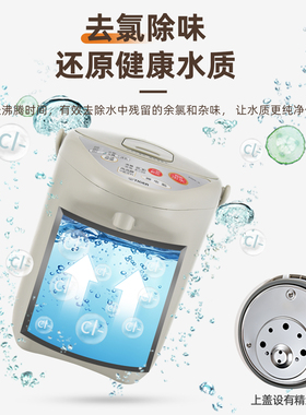 TIGER虎牌恒温电热水瓶家用2.2L