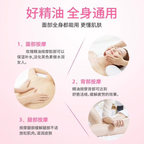 Массажер с розой в составе для всего тела, натуральное масло для лица с горькой полынью с имбирем