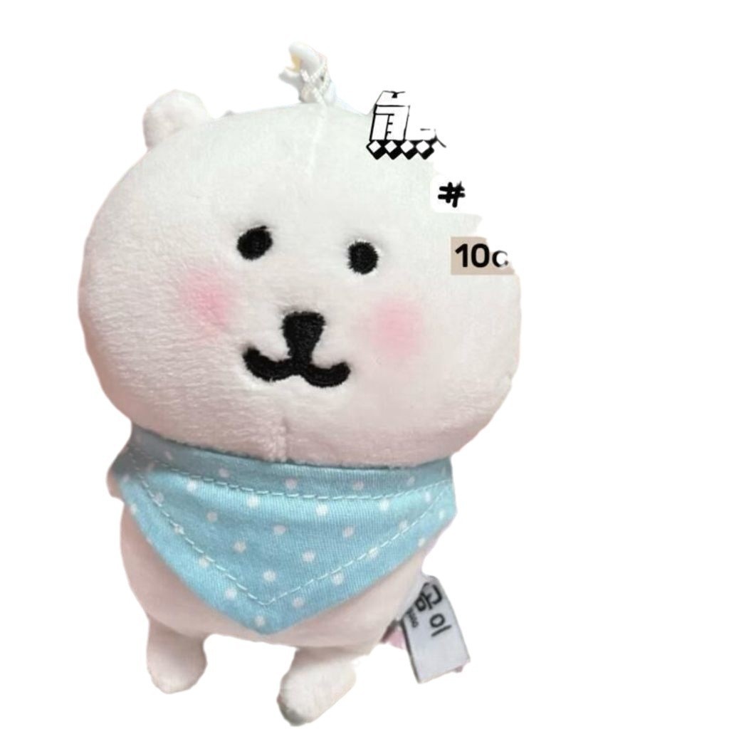 可爱自嘲熊娃衣三角巾围兜13/10cm超萌娃娃帽子衣服装饰配件厂家 - 图3