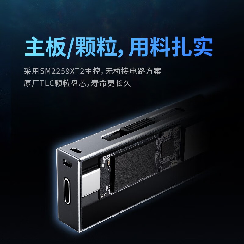 联想拯救者固态U盘Type-C USB3.2双接口高速传输移动固态闪存优盘 - 图1