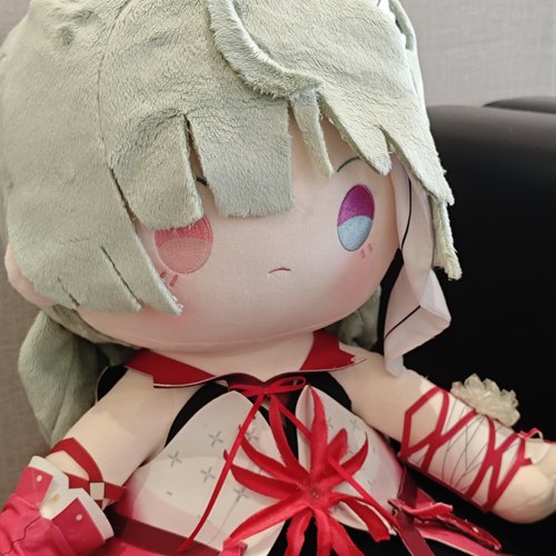 同人周边弗洛洛棉花娃娃送人礼物坐姿Phrolova可爱抱枕约40cm - 图0