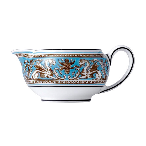 Wedgwood威基伍德Florentine丝绸之路骨瓷糖罐奶罐套装 咖啡具 - 图2