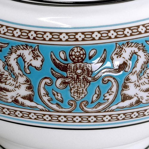 Wedgwood威基伍德Florentine丝绸之路骨瓷糖罐奶罐套装 咖啡具 - 图3