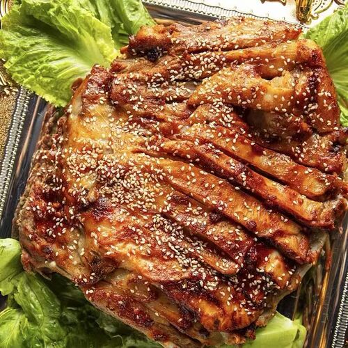 大庄园臻香羊排650g整块腌制羊肉烧烤羊排羔羊排羊肋排酒店半成品 - 图1