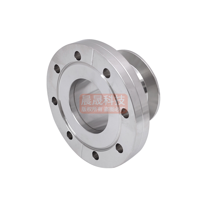 cf35真空法兰转接kf40 CF变KF转换接头 CF63/CF100转KF25/16变径 - 图0