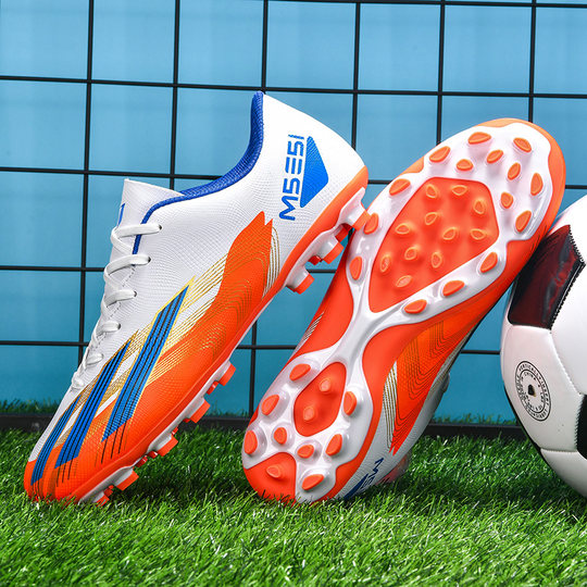 Neymar color matching adult men and women mandarin duck with MG short nails Falcon students and children long nails MG broken nails new football shoes