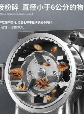 商用打粉机大型Auari药材粉碎机