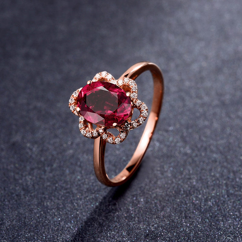 蜜安琪0.86 ~ 3.38 ct天然女戒指 蜜安琪珠宝手饰