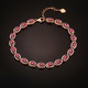 Natural Ruby Bracelet Pigeon Blood-red Jewelry