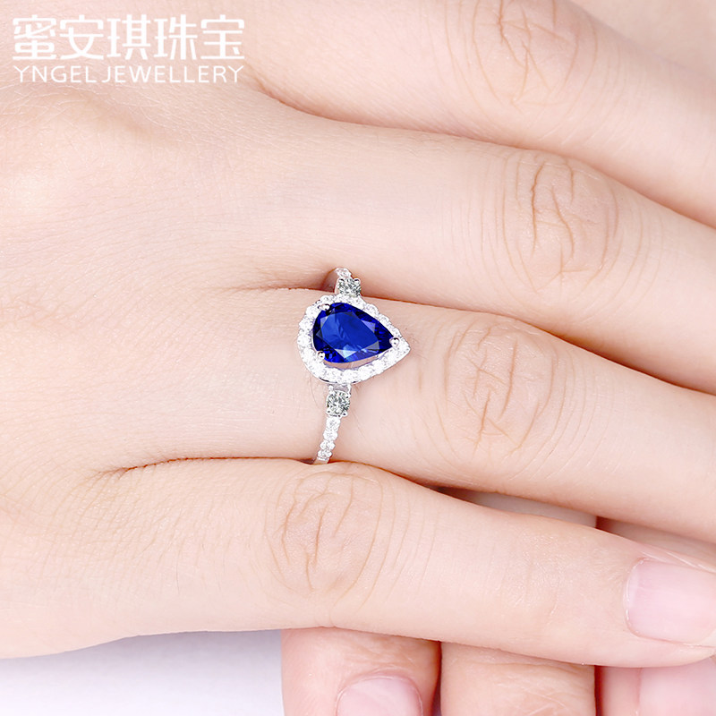 蜜安琪0.42 ~ 2.31克拉天然坦桑石 蜜安琪珠宝手饰