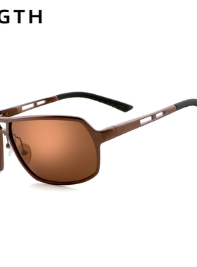LIGTH铝镁太阳镜男偏光开车墨镜