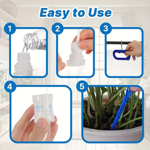 自动浇水器家用浇花神器懒人花卉可移动滴水袋植物盆栽吊针输液袋 - 图3