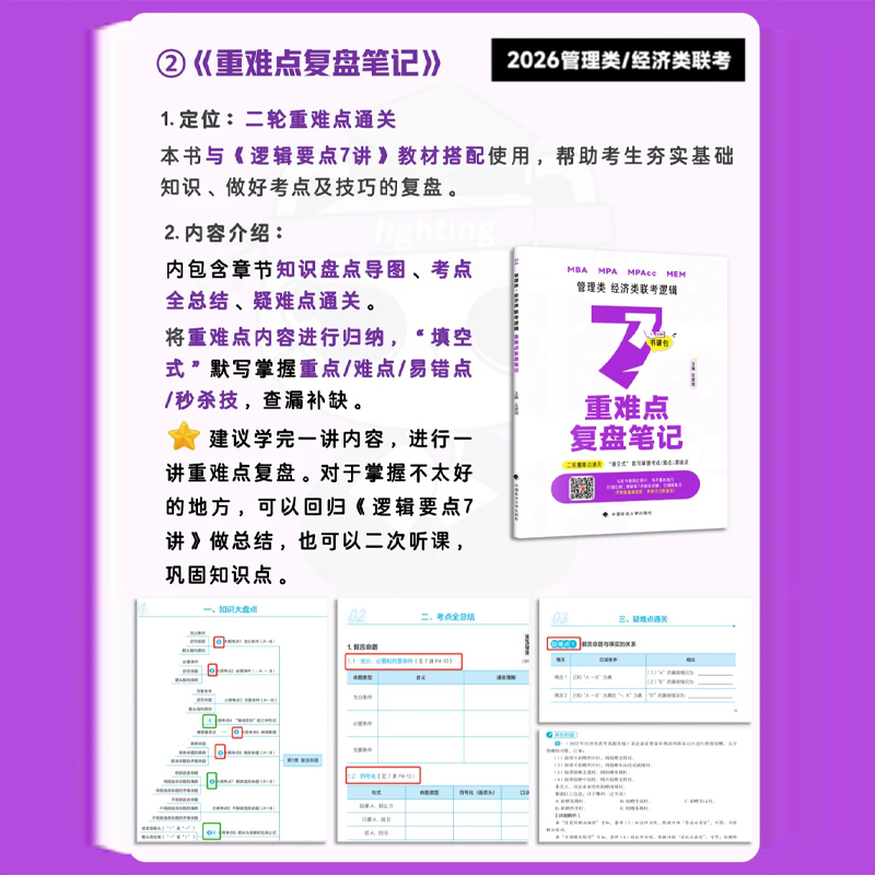 新版】199管理类联考2026考研mba/mpa教材老吕逻辑精编要点7讲罗瑞数学母题800练写作33篇全家桶综推论证400题历年真题卷模考6套卷